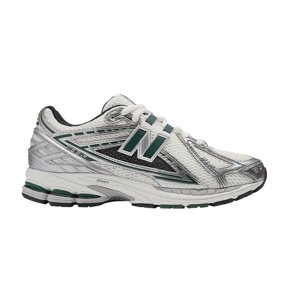New Balance 1906R Silver Metallic Nightwatch Green